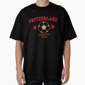 Switzerland — Vintage Soccer Tee by C & T ArtLab