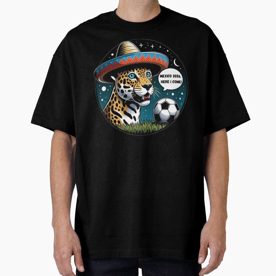 USA CANADA MEXICO 2026: The Sombrero-Wearing Leopard of Mexico 2026 by Tw1nsAIArt