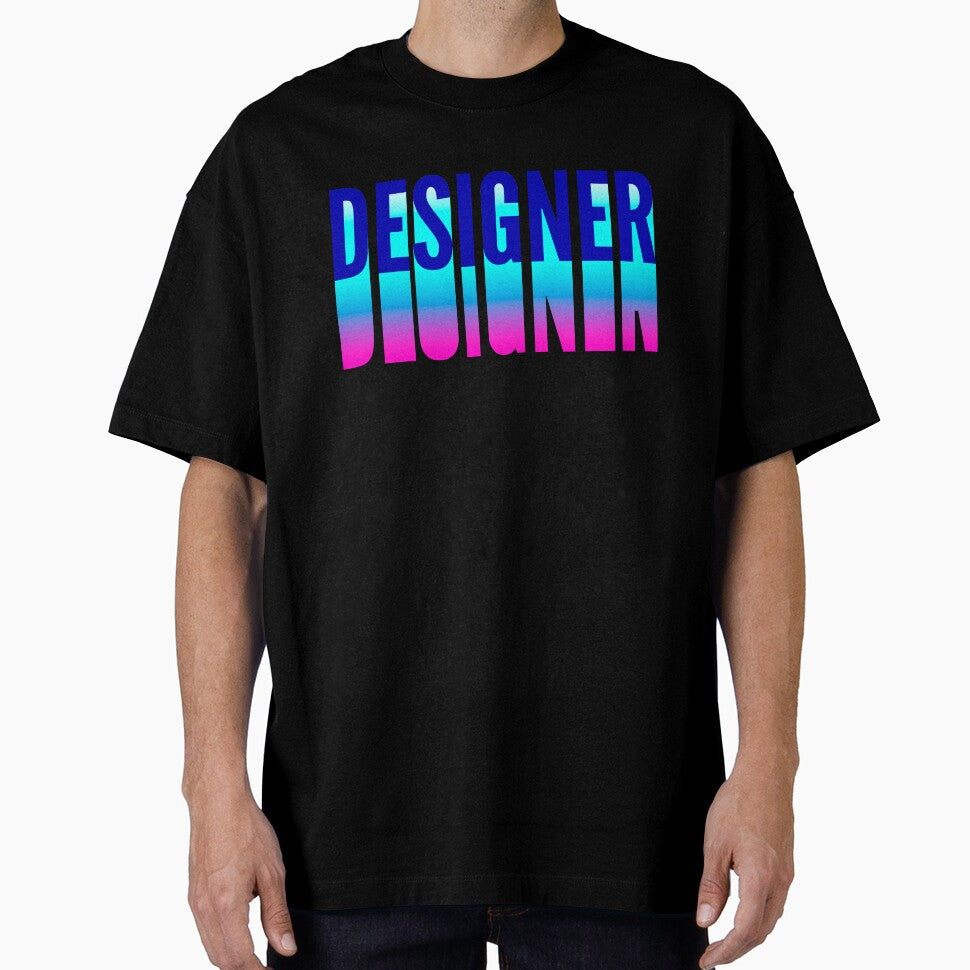 Designer With Long Gradient Shadow by SVPOD