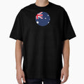 Australia Circle Flag (On Black) by STUDIO-72