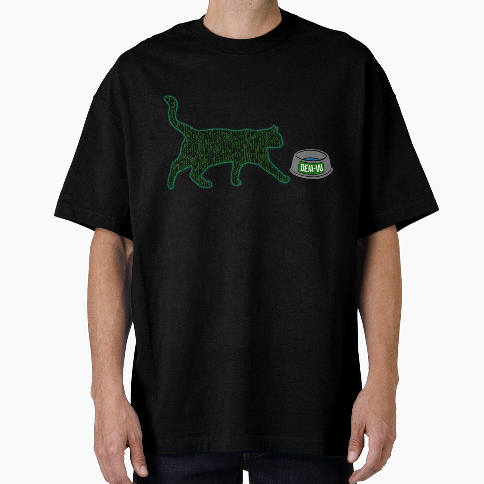 Deja-Vu Glitch Cat by QlickDesign
