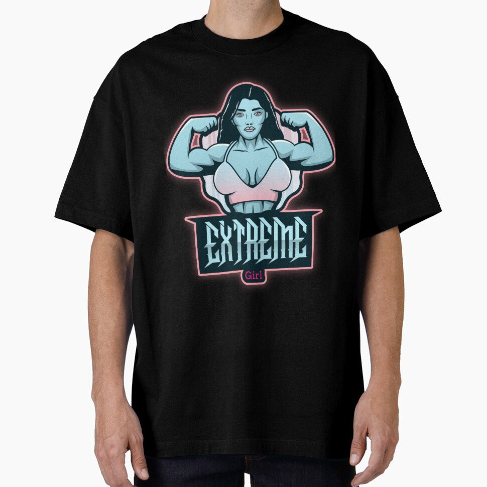 Extreme girl foto design by sreckov-desig