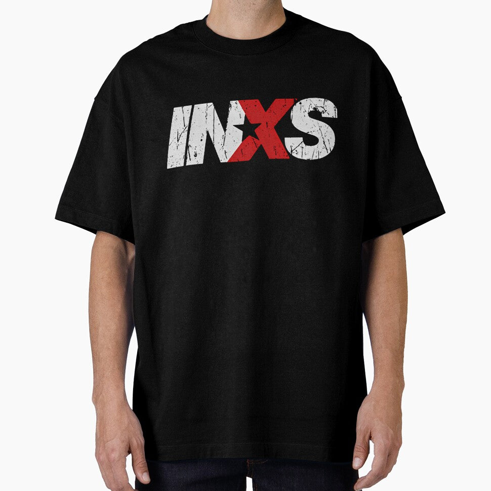 Inxs  Logo Vintage Illustration by ElsaScheffl