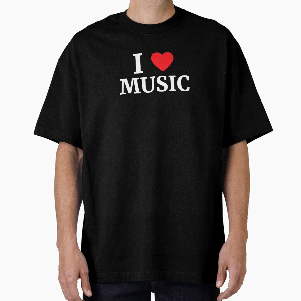 I Love Music Heart by Vanover Designs