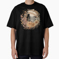 Boho Inspired Floral Print T-Shirt by iDezine GD