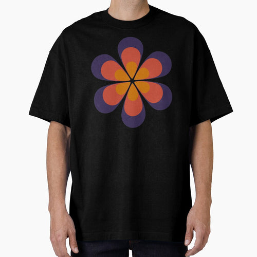 6 Petals Retro Flower by designandclouds
