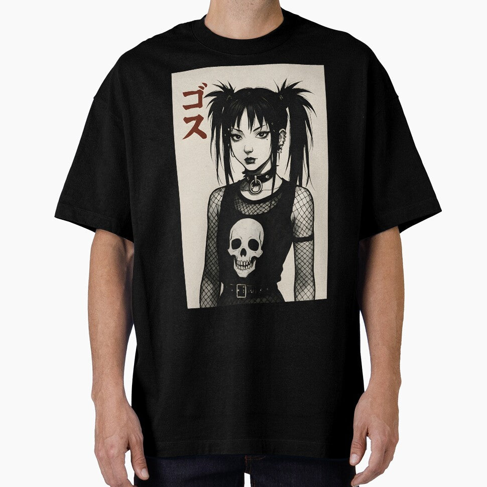 Skull Princess – Japanese Punk Goth Illustration by EntropyArts