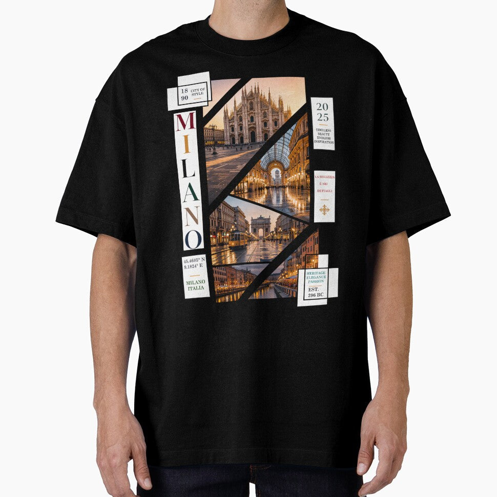 Milano Timeless Beauty Endless Adventure Streetwear by KLERIKSTORE