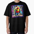 Graffiti style parrot by Drone-tees