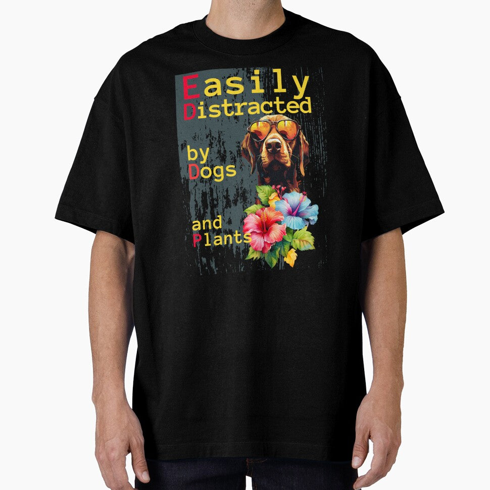 Easily Distracted by Dogs and Plants gifts by byMartha