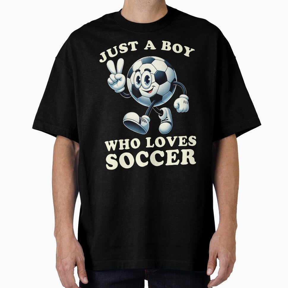 Just A Boy Who Loves Soccer Soccer Player Boys by CharlotteSandra