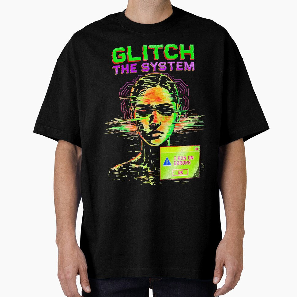 Glitch the System - Run on Errors by WiktorMaciuszekArt