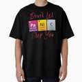 DONT LET PANIC STOP YOU - Positive, motivational, funny quotes written by chemical elements by VugArtShop