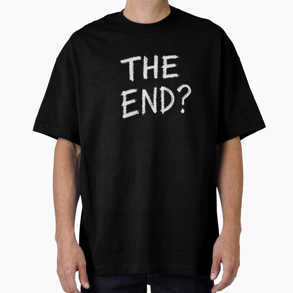The End? – Bold Minimal Quote That Sparks Curiosity by PixelVibe782