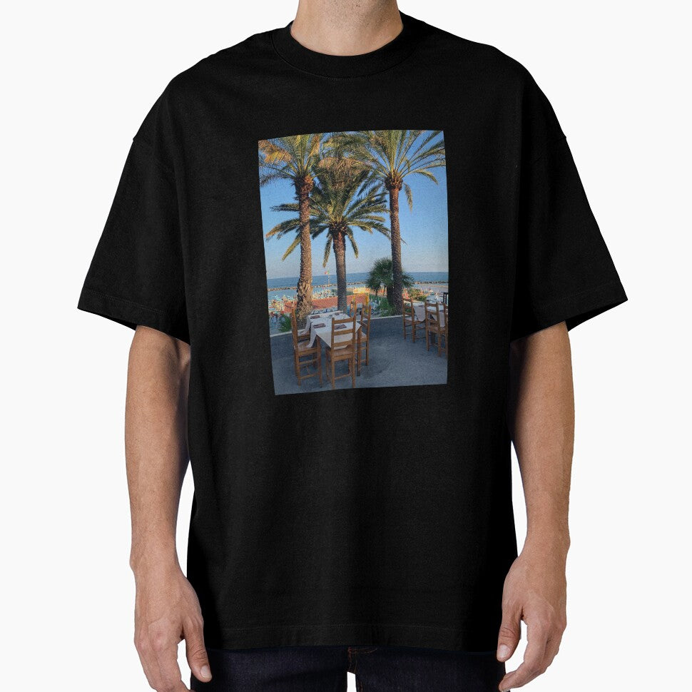 Italian Summer Beach Restaurant Sea Palms by eleonoraingrid