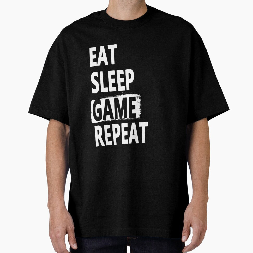 Eat Sleep Game Repeat by Original Cheddar