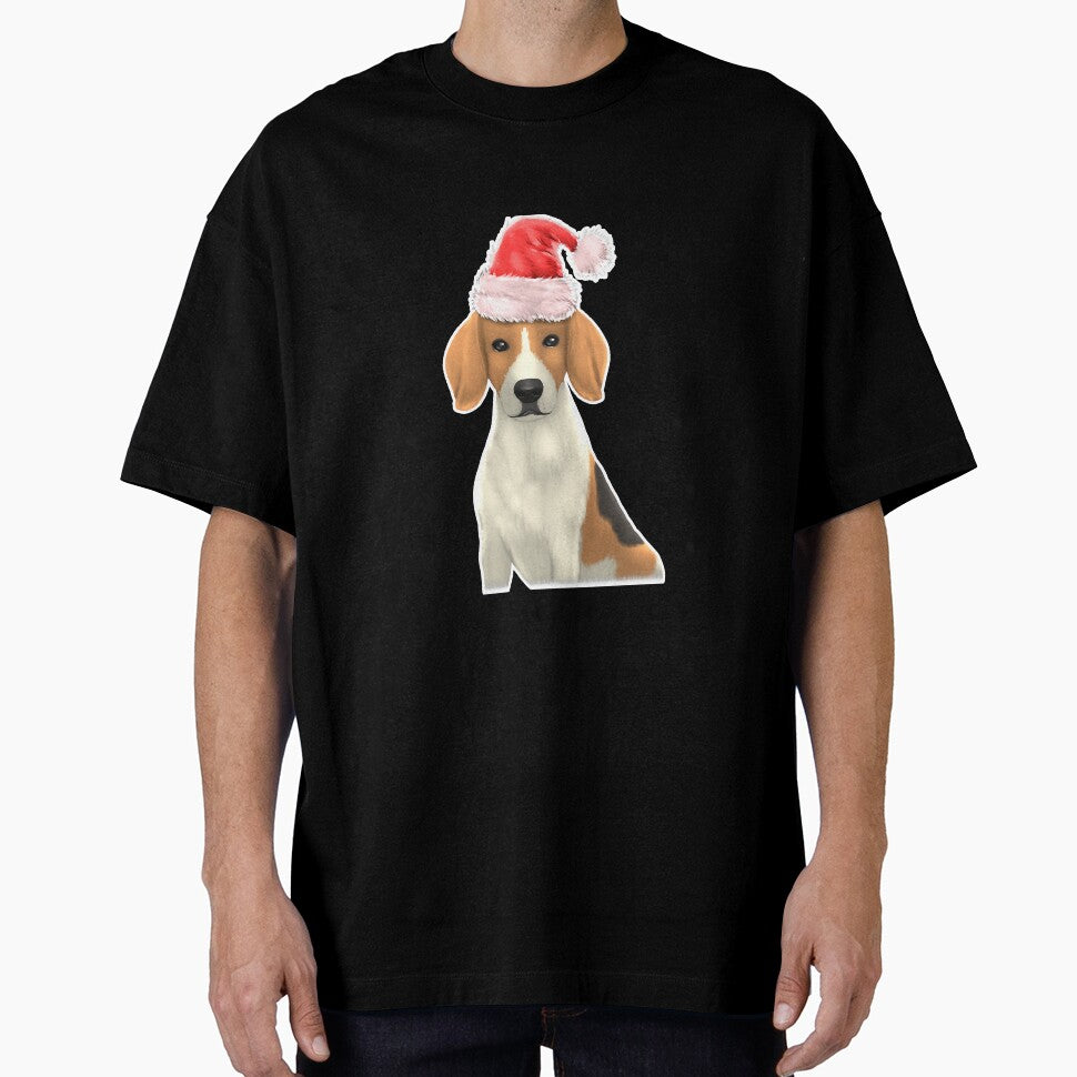 Beagle Dog Santa Claus Christmas by deanba81741