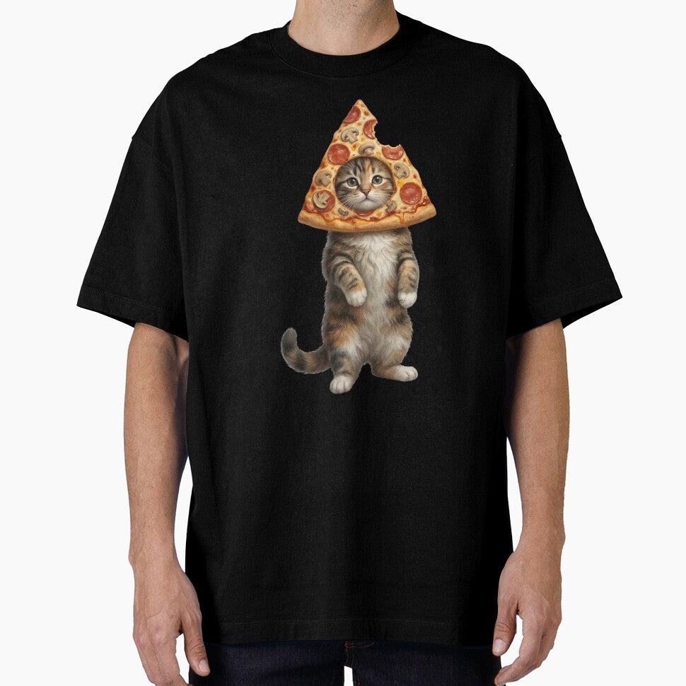 Funny Cat Pizza Meme Animal Lover by TerryConnells