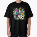 Border Collie Soccer Dog – Cute Football Puppy Gift for Dog Lovers by The Real Life Symphony