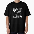 Loud Soccer Dad, Soccer Fan, Enthusiastic Dad, Shouting Dad, Megaphone Dad, Armchair Coach, Coach's Gift,  Father's Day Gift, by SmokeyRidge