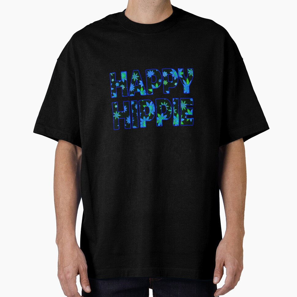 Flower Power Happy Hippie Words Free Spirit Hippie Vibes 3 of 4 by Beachy