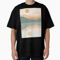 Mountain Mid Century Modern Boho Japandi by MnmlArt