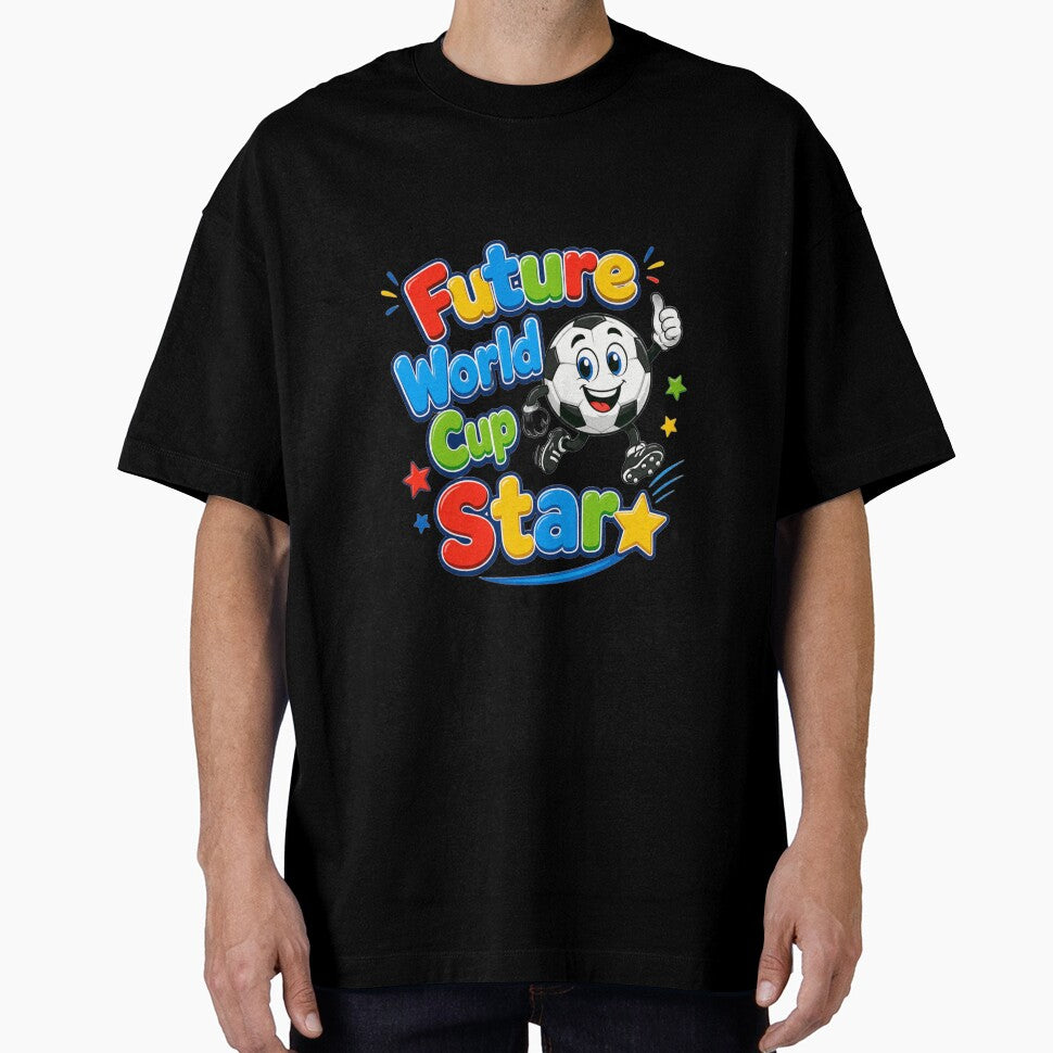 Future World Cup Star Cute Soccer Kids Design by ArthUpscale