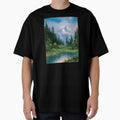 Bob Ross Mountain Serenity Black by Bob Ross Official Merch Shop