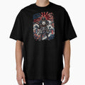 Japan Soccer Samurai - Samurai Blue Vintage  Japanese Football Fan T-Shirt by 18-30