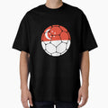 Singapore Flag Soccer Ball by ehgraphics15