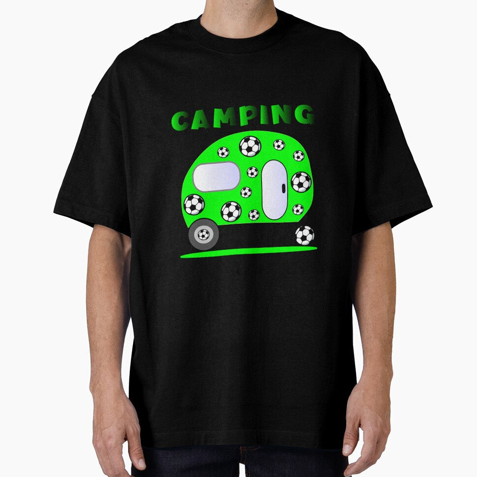 Camping Football by minimalartstory