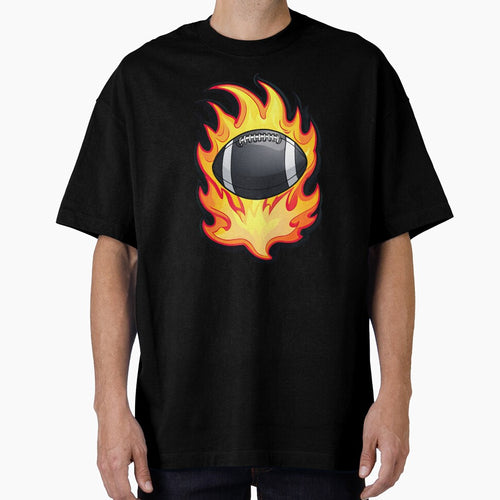 American Football, fire with football by Bilisik