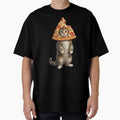 Funny Cat Pizza Meme Animal Lover by TerryConnells