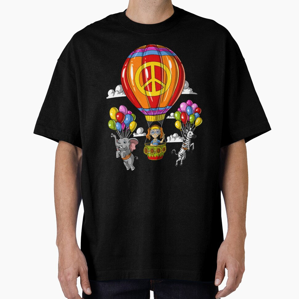 Hippie Hot Air Balloon by underheaven