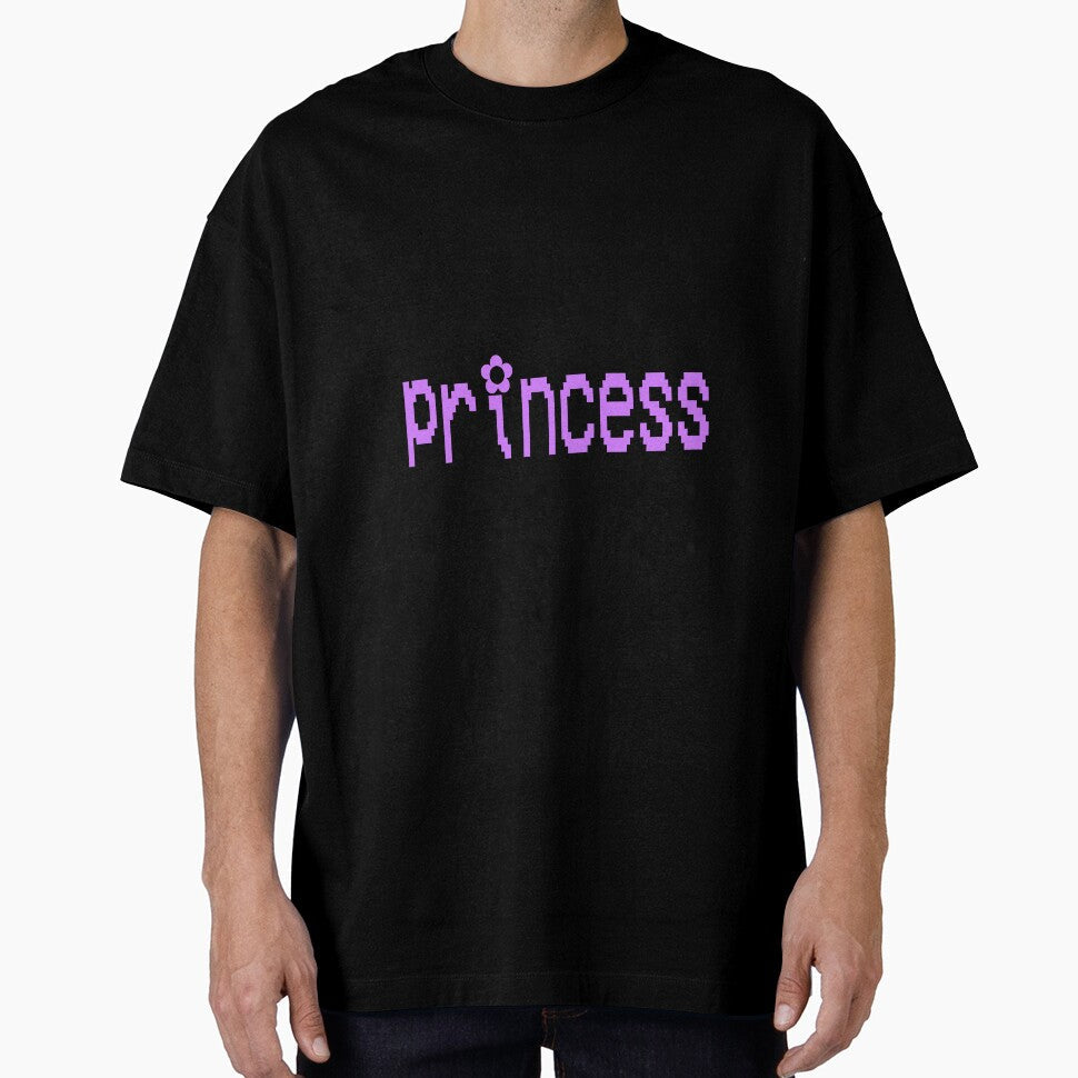 y2k purple video game "princess" text by stickersbyro ☆