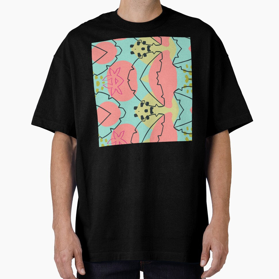 Abstract Retro patterns art cute design by Kamzzi