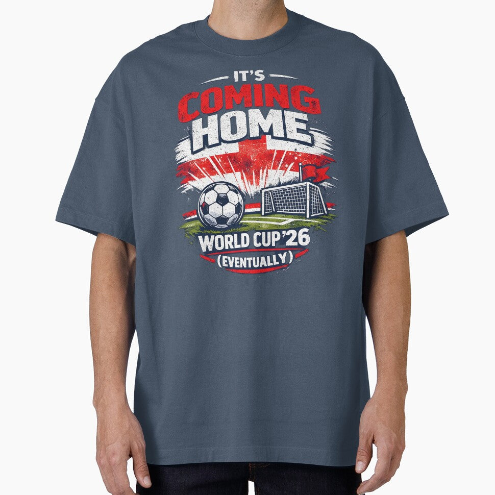 It’s Coming Home (Eventually) – World Cup ’26 England Football Design by WhisperFrame