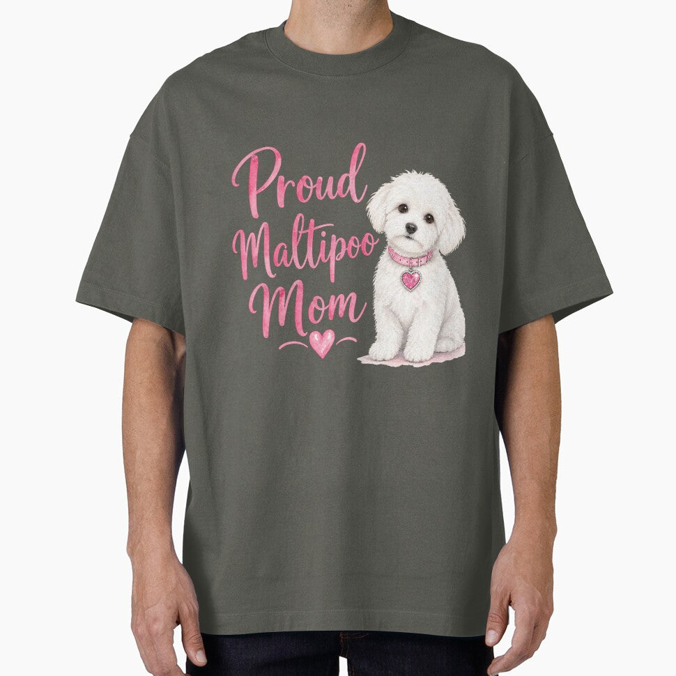 Proud Maltipoo Mom by Bara Lune Design