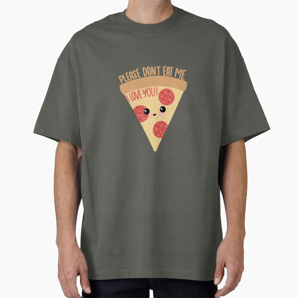 Pizza - Please Don't Eat Me I Love You - Food Funny by GoodMoodFood