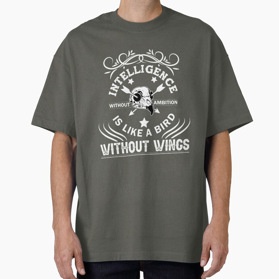 intelligence without ambition is like a bird without wings by TheBFStore