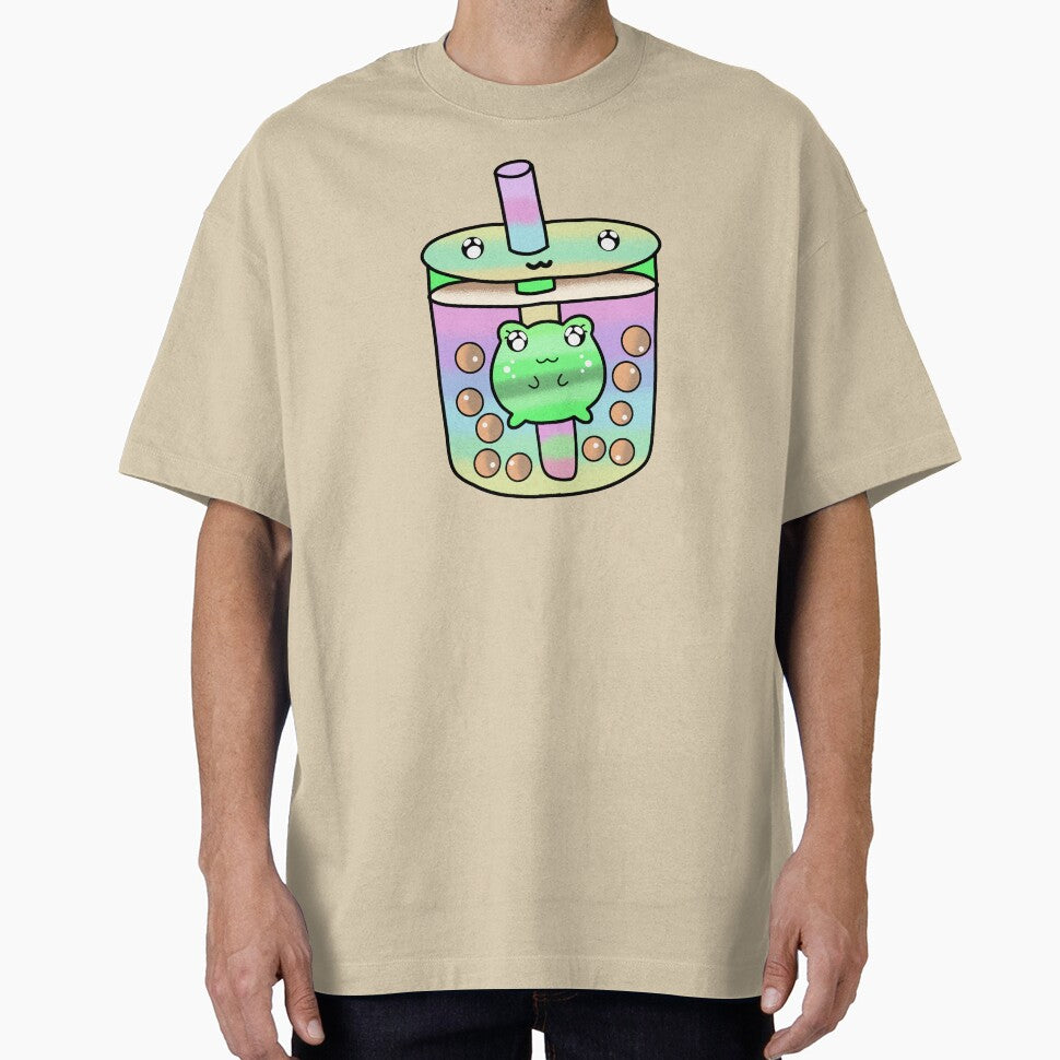 Pink Kawaii cute boba tea lover by Quacktails