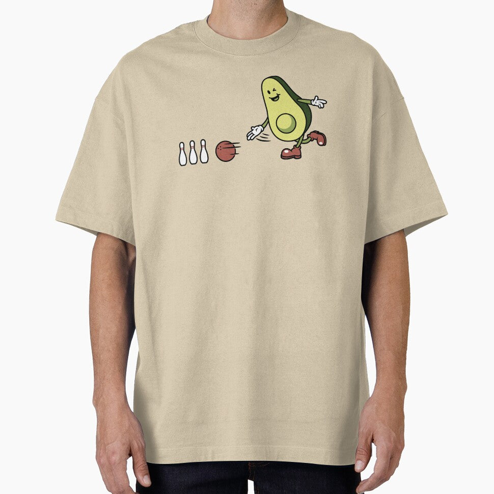 Avocado Playing Bowling by Quilimo Studio