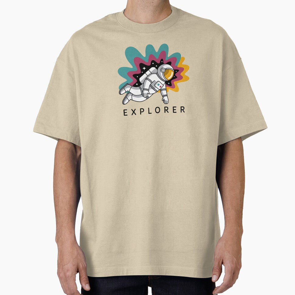 Space Explorer Astronaut – Cute Cosmic Adventure Design by PalmixArt