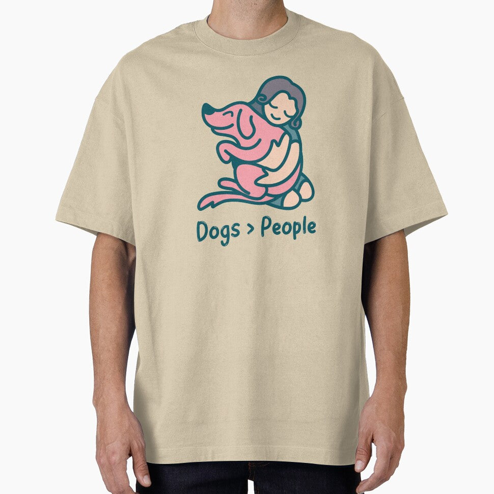 Dog > People by LugosTees
