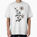 Monochrome Tall Flowers Design" by Hummy-studio
