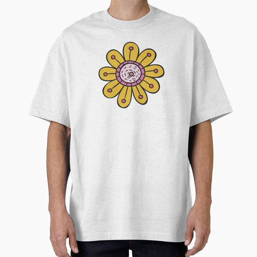 A YELLOW FLOWER 60'S POP ART STYLE by infinitearte