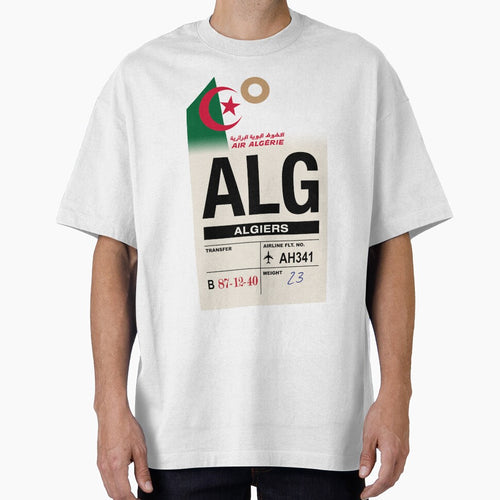 Algiers (ALG) Algeria Airline Luggage Tag by travelwitheric