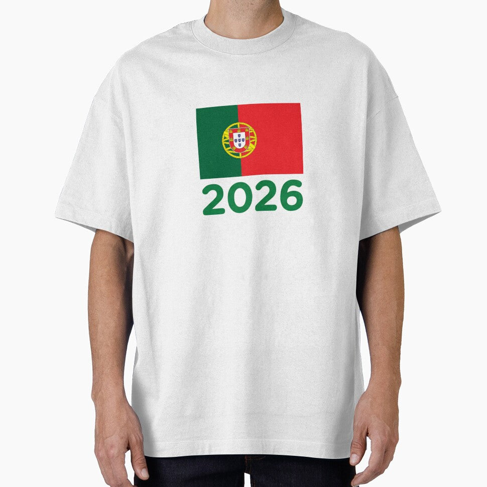 Portugal Flag 2026 World Cup Football | Portuguese Soccer Supporter Merchandise by 21 Tulips