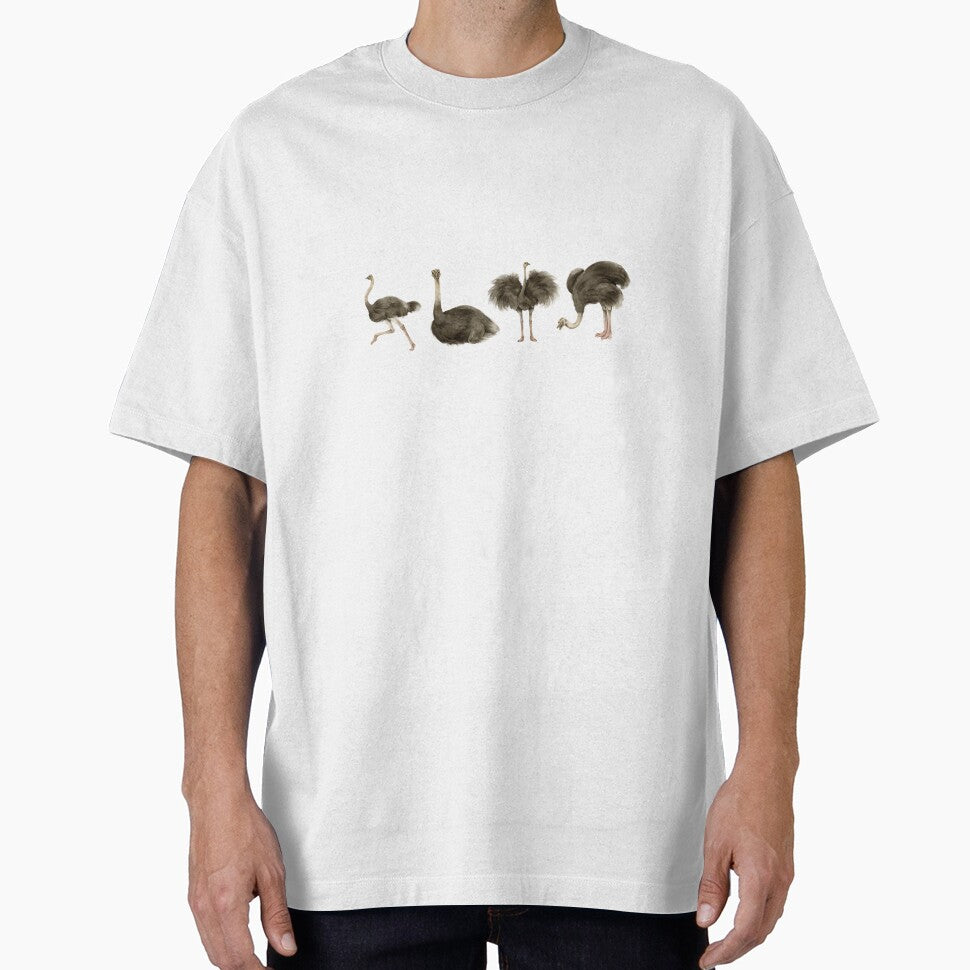 ostrich Pattern minimalist by JJB-Designs