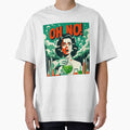 Retro science fiction Woman scientist "Oh no!" 1960s by RESToRAPTOR
